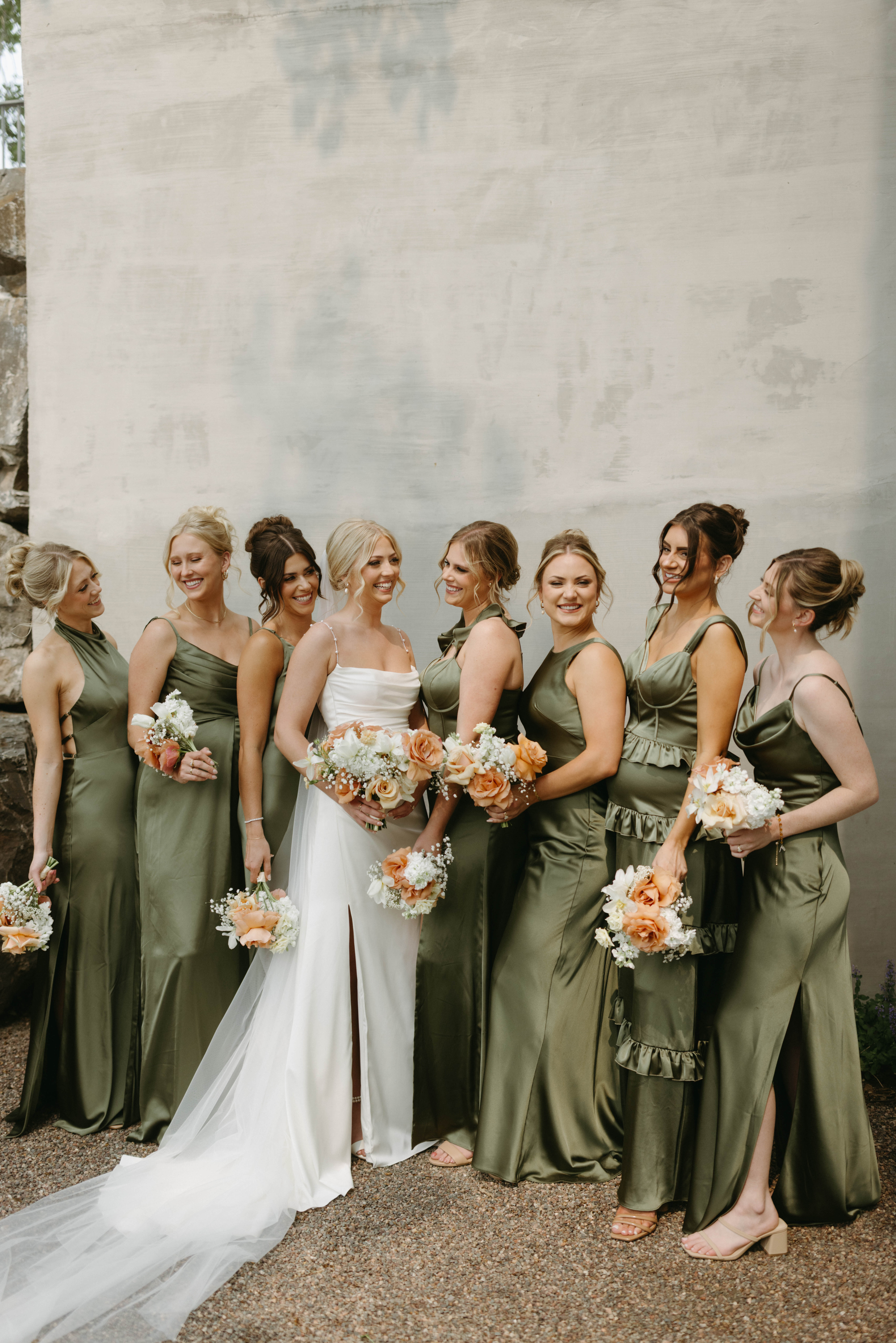 Artisan wedding floral design — ceremony arrangements